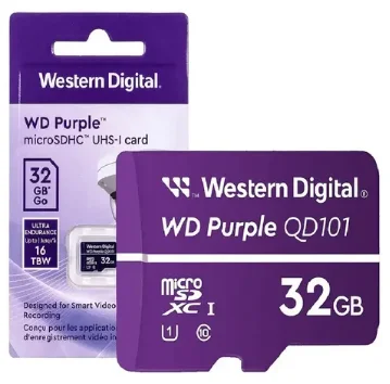Memoria Western Digital Micro Sd Purple 32 Gb Nuevo