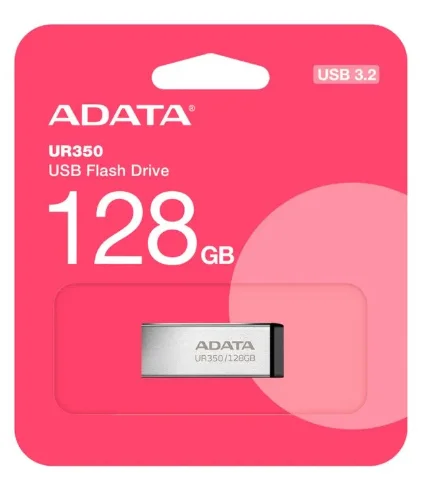 Memoria Usb 3.2 Adata De 128 Gb, Plateada