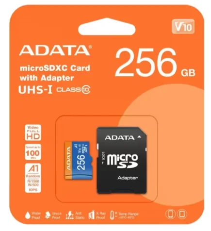 Memoria Micro Sd 256gb Clase 10 V10