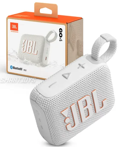 Parlante Original Bluetooth Jbl Go4 Blanco