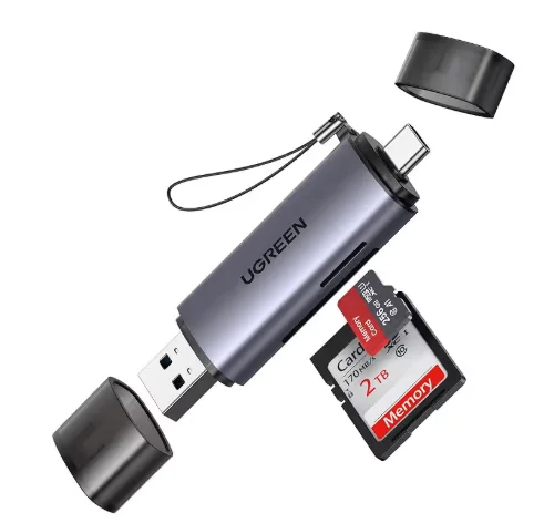 Lector De Tarjetas Sd Micro Sd 2 En 1 Usb C Usb 3 0 Super Velocidad