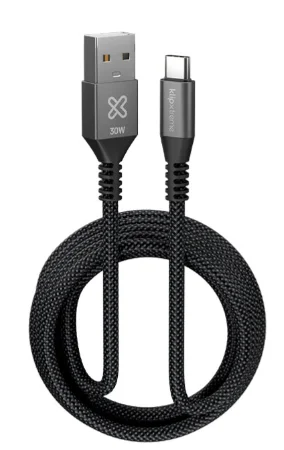 Cable Klipxtreme Usb A Tipo C 30w 3 Metros