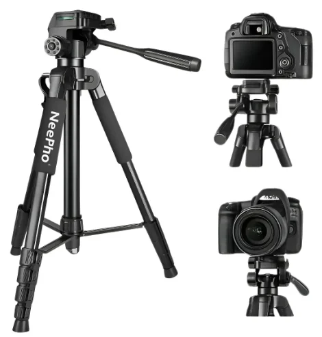 Trípode Profesional Neepho Np-910a Con Control Remoto Bluetooth