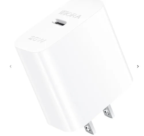 Cubo Cargador 20w Tipo C 1hora