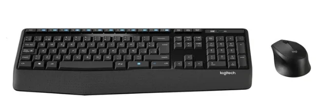 Combo Inalámbrico Logitech Mk345, Teclado Multimedia Y Mouse