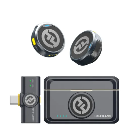 Hollyland Micrófono Inalámbrico Dual Usb-c Lark M2. Negro